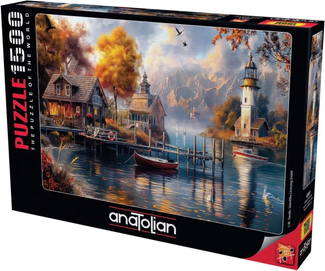 Puzzle autunnale al lago ANATOLIAN 1500 pezzi