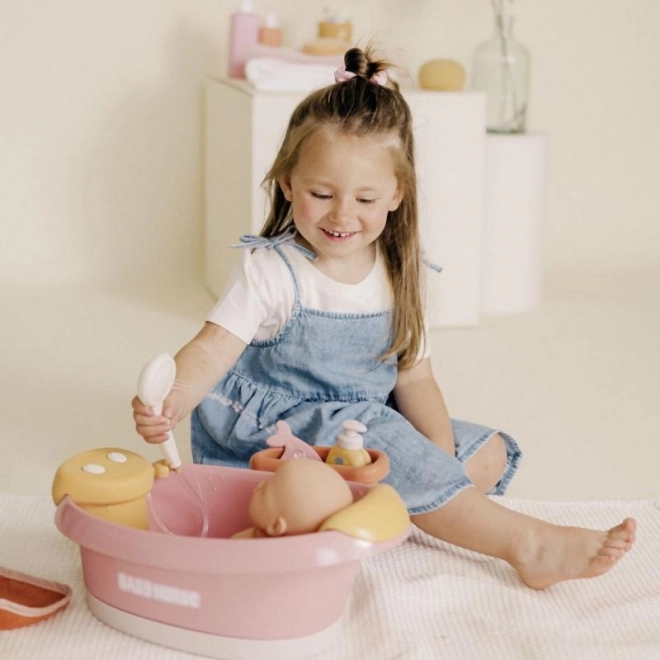 Vasca per bambole Smoby Baby Nurse con doccia elettronica