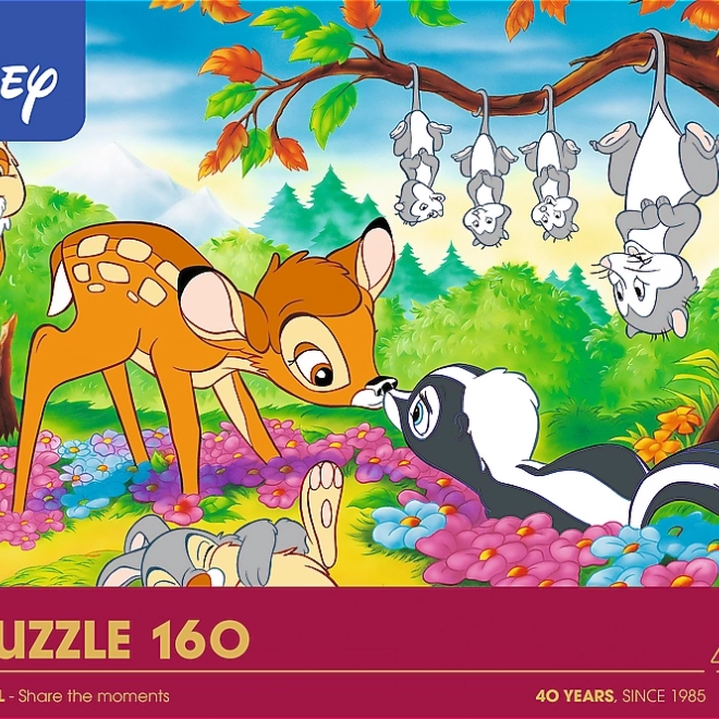 Puzzle Bambi e amici della foresta 160 pezzi