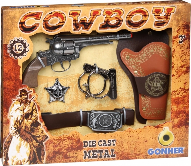 Set da cowboy Gonher con 5 pezzi