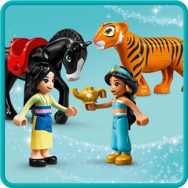 LEGO Disney 43208 Avventure di Jasmine e Mulan