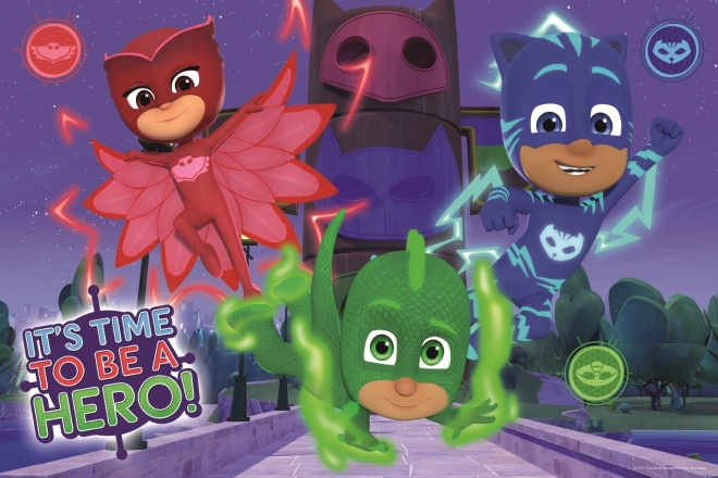 Puzzle MAXI Pj Masks 24 Pezzi