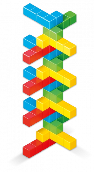Geomag Magicube Colori Completi 64 Pezzi