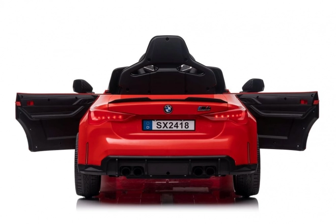 Auto a batteria Bmw M4 rosso