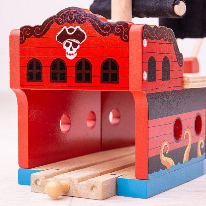 Galeone dei pirati Bigjigs Rail