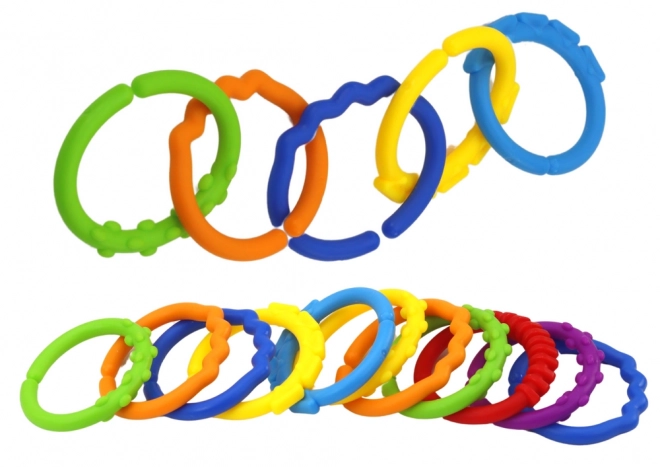 Braccialetti Sensoriali per Neonati Colorati 24 Pezzi