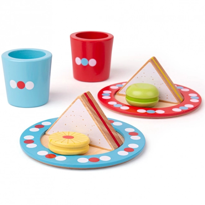 Set da snack a pois Bigjigs Toys