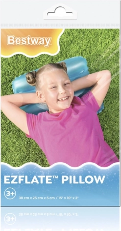 Cuscino Gonfiabile 38 x 25 cm Blu Bestway