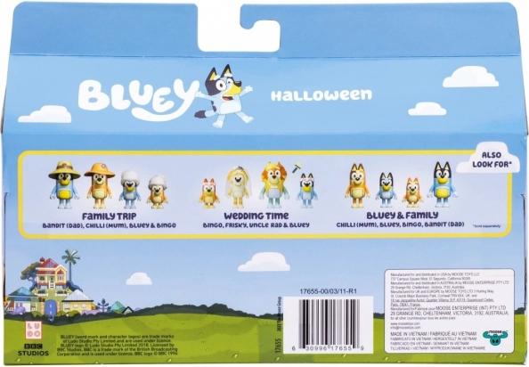Figure Bluey - Ballo in Costume da 4 pezzi