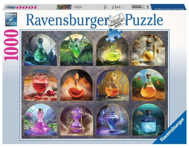 Puzzle RAVENSBURGER Pozioni Magiche 1000 Pezzi