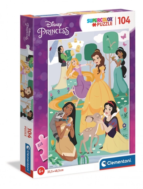 Puzzle Disney Principesse SuperColor 104 pezzi