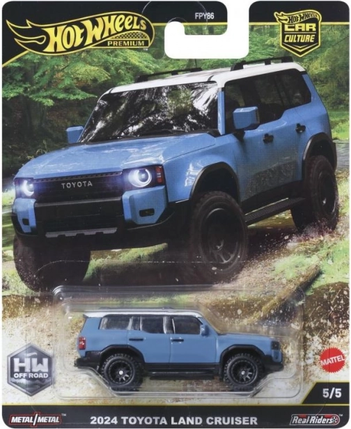Collezione Auto Premium - Hot Wheels Car Culture - 2024 Toyota Land Cruiser