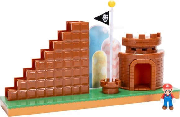 Super Mario Set di Gioco Livello Finale