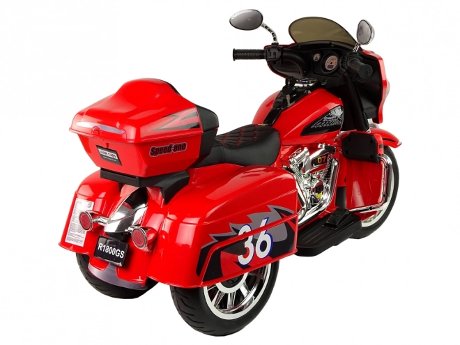 Moto Triciclo Elettrico Goldwing Rosso