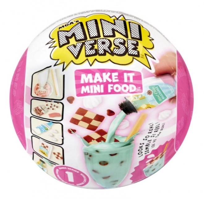 MGA Miniverse rosa – Mini Food Snack