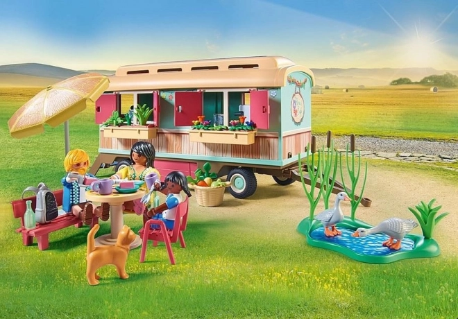 Accogliente carrozza caffetteria PLAYMOBIL