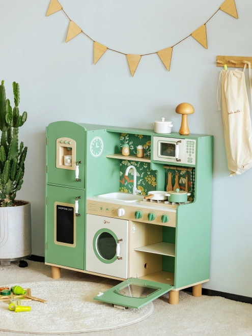 Grande cucina in legno per bambini