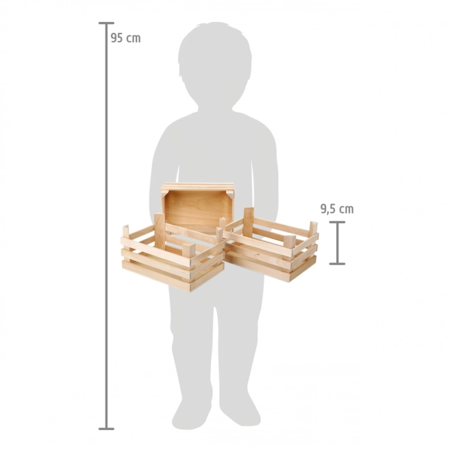 Set di cassette in legno Small Foot