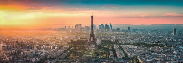 puzzle 1000 pezzi compact panorama parigi