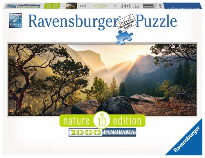 Puzzle panoramico Parco nazionale di Yosemite 1000 pezzi