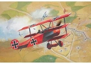 Modello plastico Fokker Dr.1