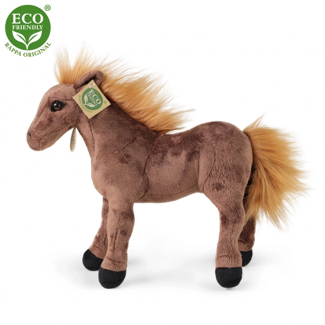 Cavallo Di Peluche Marrone ECO-FRIENDLY