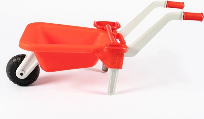 DOLONI Carrello di plastica con pala - rosso