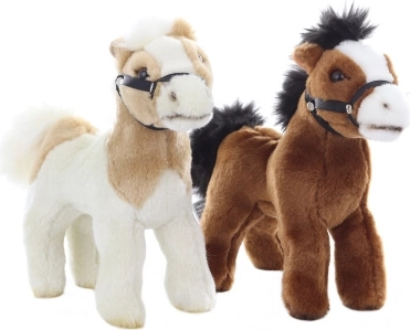 Cavallino di peluche 23 cm