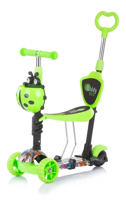 Monopattino Chipolino Kiddy Evo 3 in 1 Ocean – Graffiti Verde