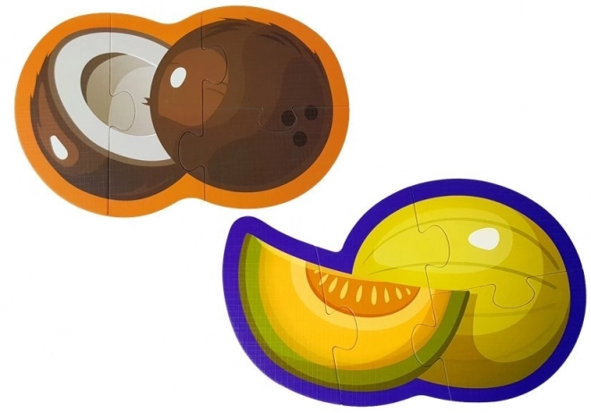 Puzzle educativi frutta per neonati