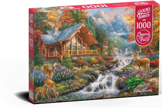 Puzzle Cherry Pazzi Tranquillità tra le montagne 1000 pezzi