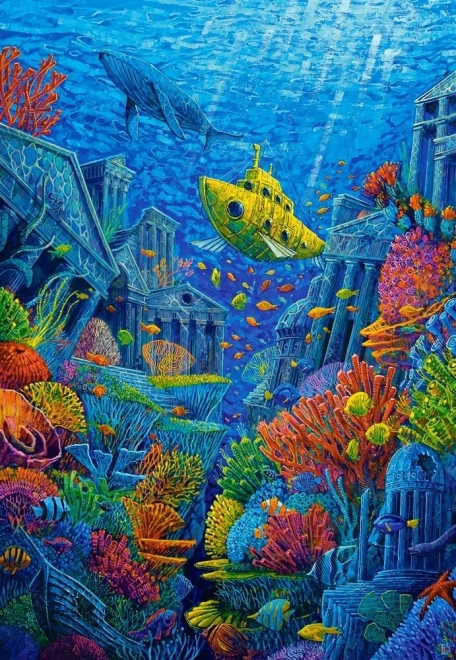 Puzzle 1500 pezzi Atlantis Art Collection