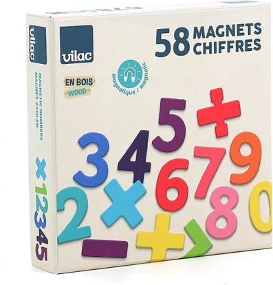 Vilac Numeri Magnetici di Legno