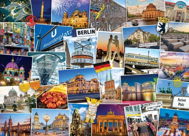 Puzzle Viaggiatore del mondo - Berlino 1000 pezzi