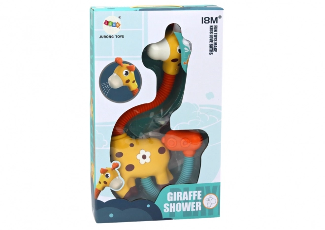 Giocattolo da Bagno Doccia Spruzzatore Giraffa Gialla