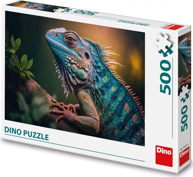 Puzzle Dino Iguana 500 pezzi