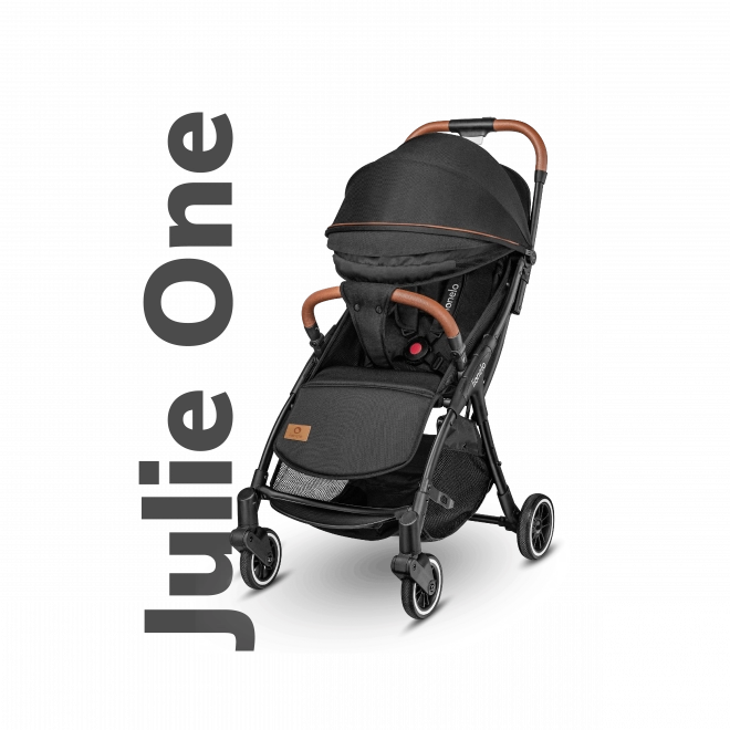 Passeggino sportivo Julie One Lionelo Dreamin' – Nero