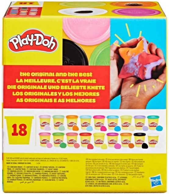 Play-Doh grande set 18 vasetti