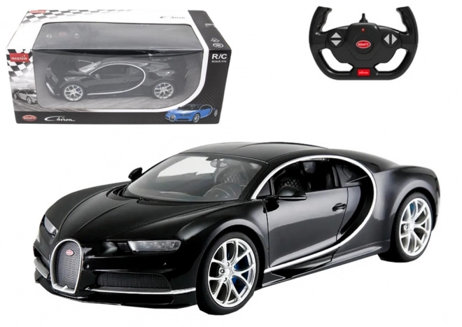 Macchina telecomandata Bugatti Chiron nera