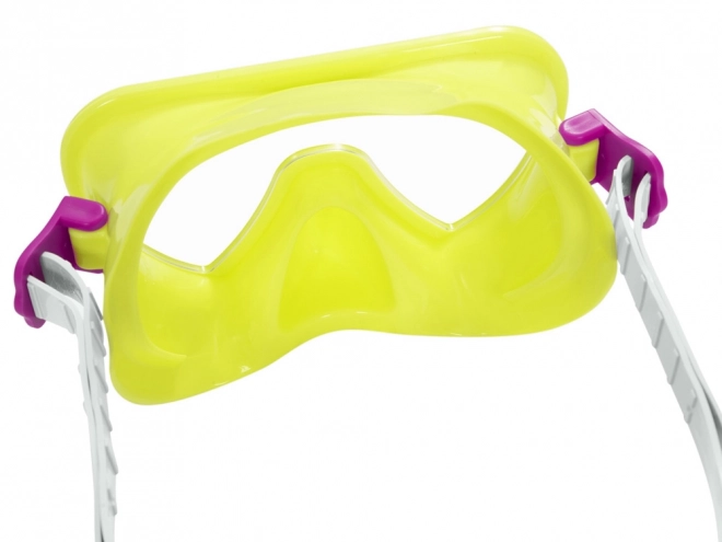 Maschera da snorkeling Bestway per bambini – Giallo