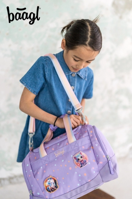 Borsa sportiva per bambini con animali