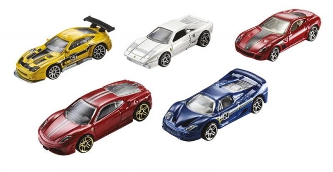 Set di 5 macchine Hot Wheels