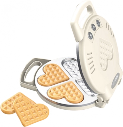 Piastra per waffle con forme intercambiabili per un divertimento dolce