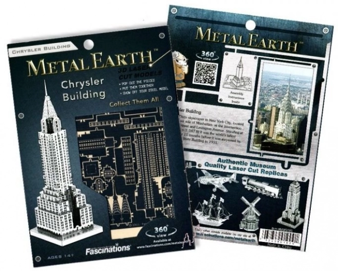 Puzzle 3D Chrysler Building Metal Earth