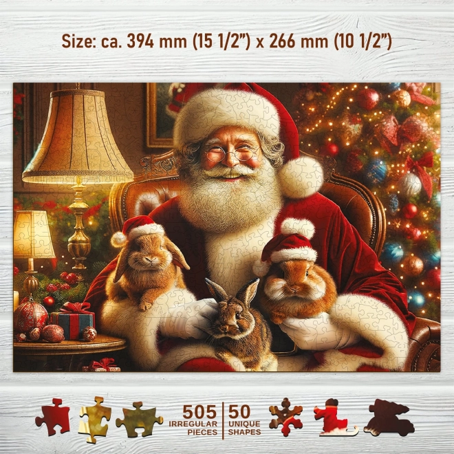 Puzzle in legno Natalizio di WOODEN CITY