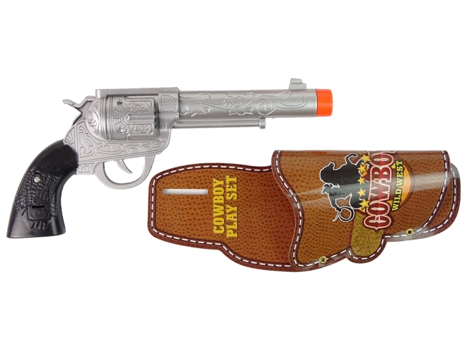 Revolver con fondina per un gioco veloce