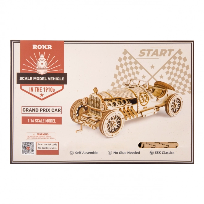 Puzzle 3D in legno Vettura da Grand Prix 220 pezzi