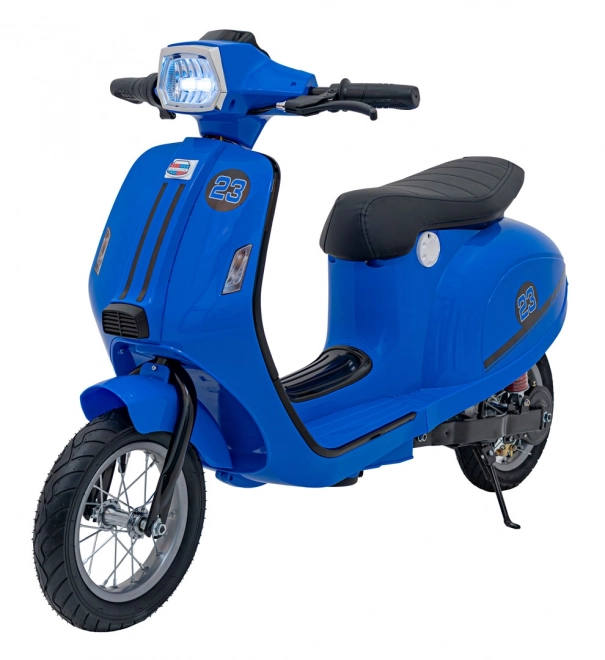 Scooter retrò blu