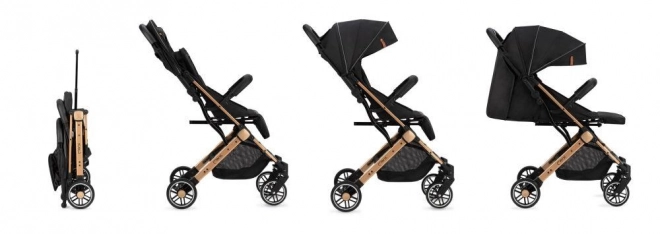 Passeggino sportivo nero MoMi Estelle