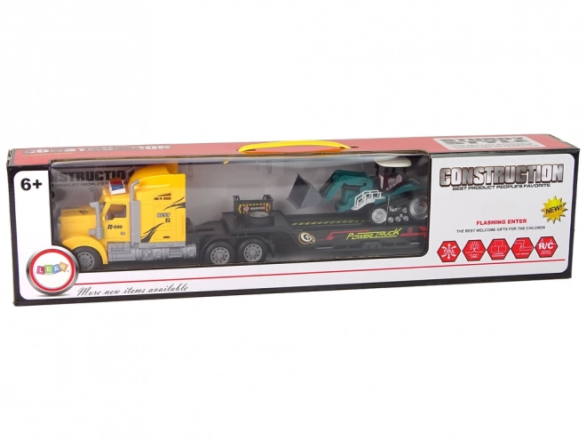 Camion con Rimorchio Telecomandato R/C Giallo